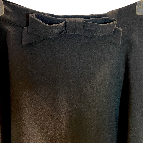 Tatyana Black Swing Skirt w/ Bow Sz XXL - Picture 3 of 5